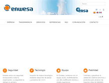 Tablet Screenshot of enwesa.com